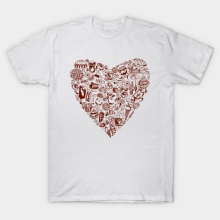 yum yum_ heart T-Shirt